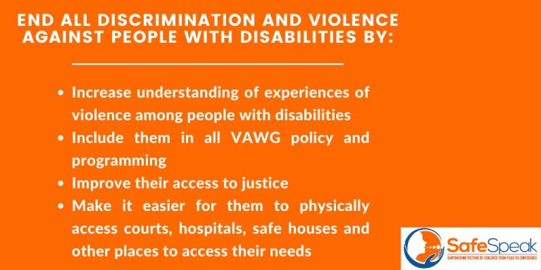 Gender-based violence and people with disability