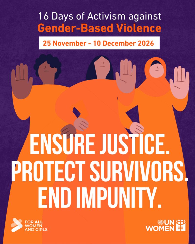 16 Days of Activism Against Gender Based Violence